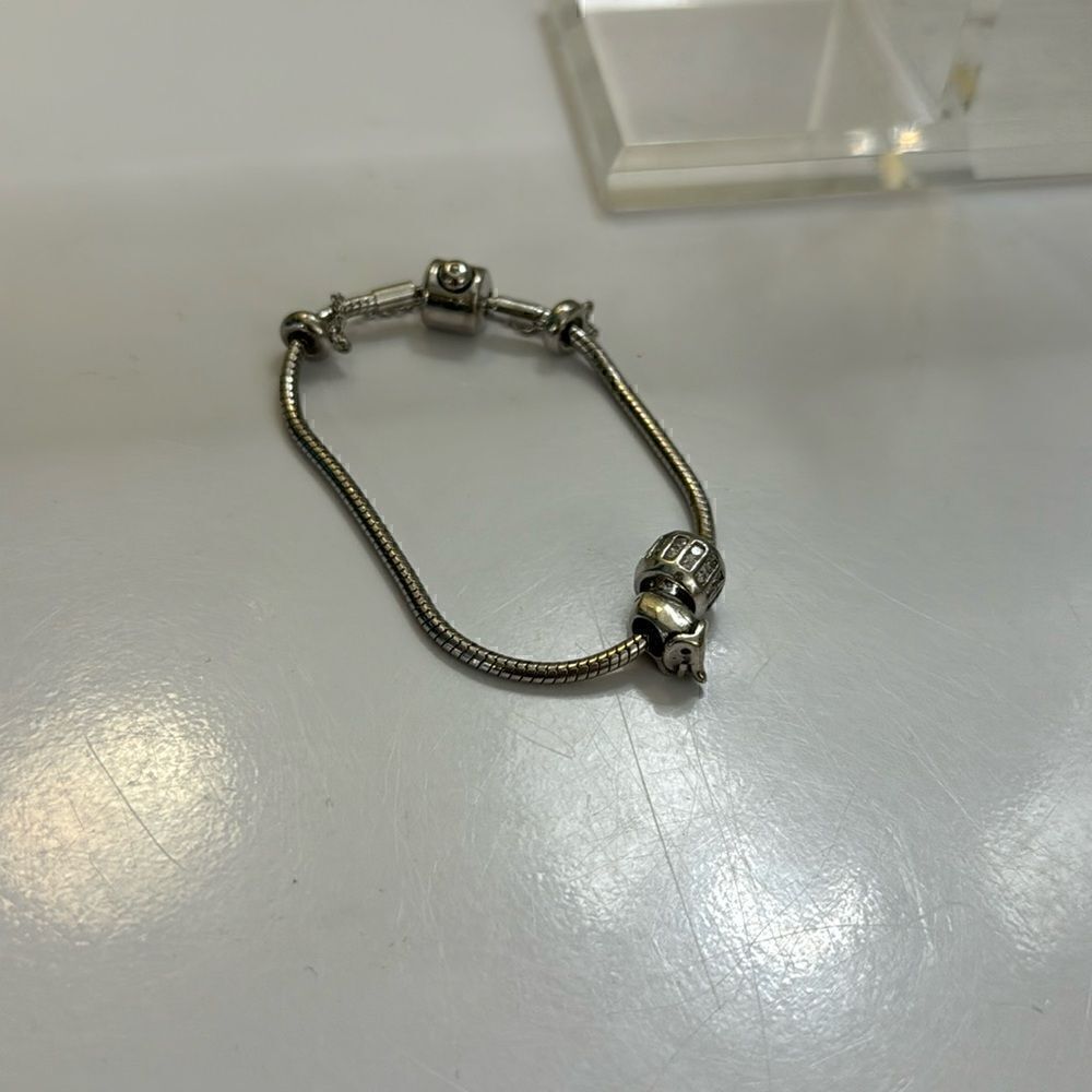 Charm Bracelet 925 Sterling Silver